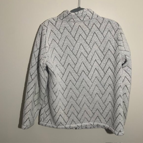 St. John's Bay Women's Cozycore Layering Full Zip-Up Jacket/Sweater - Size M - Picture 6 of 6